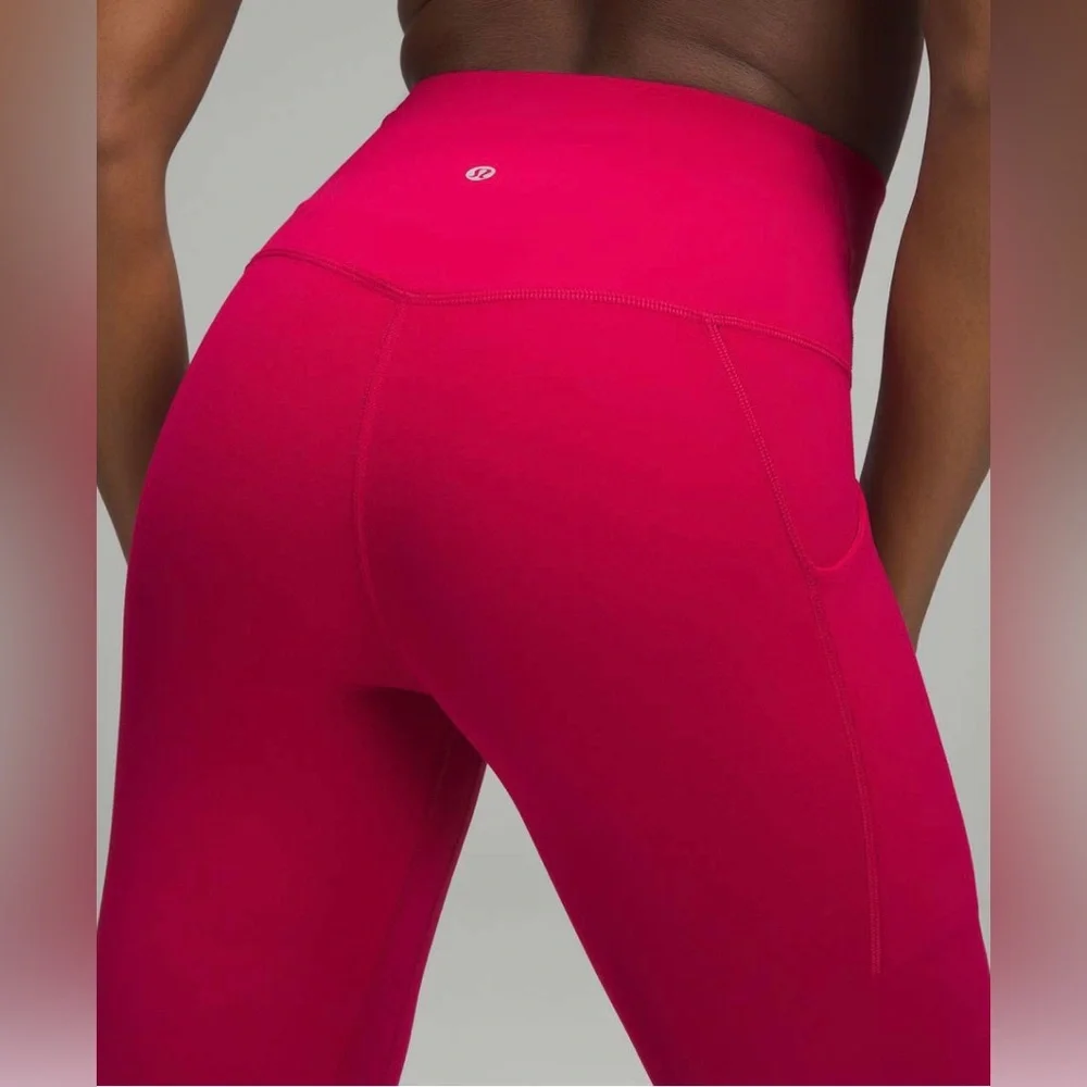 Lululemon Align High-Rise Leggings in Ruby Red - Picture 6 of 8
